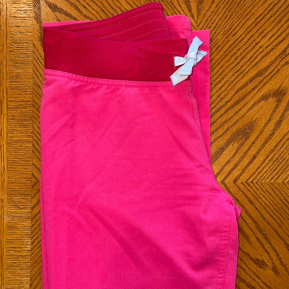 Figs XXSP Shocking Pink Livingston Petite Basic Scrub Pants